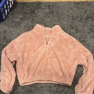 SO Blush Fleece Half-Zip Pullover